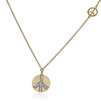ZP916-A Pendant in 14k Gold with Diamonds